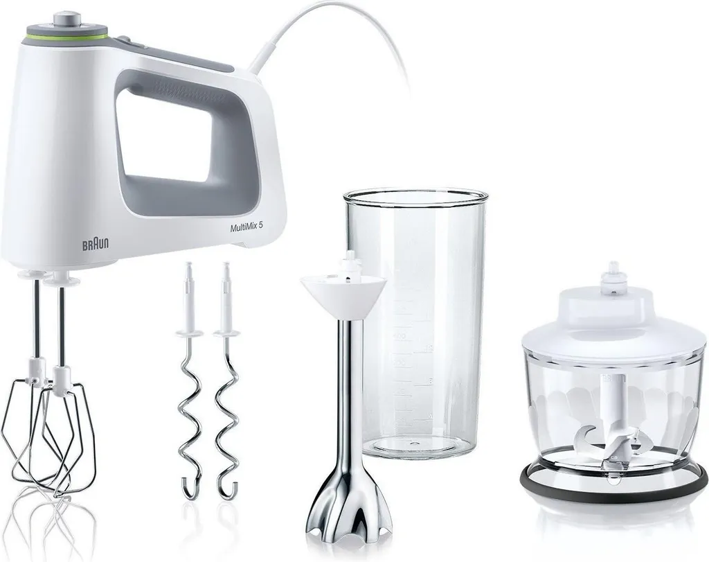 Mixeur Braun HM 5137 WK : Finies les fatigues au poignet avec le SmartMix