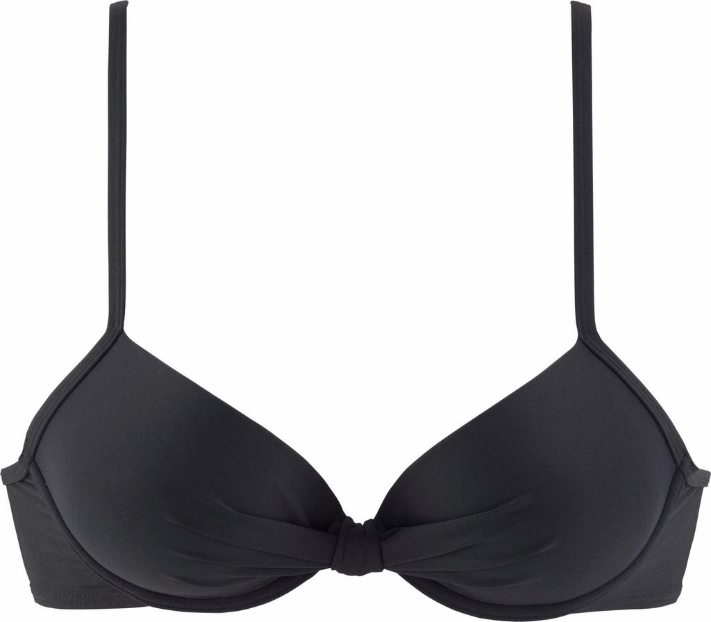 s.Oliver Bügel-Bikini-Top schwarz Größe 36 Cup C
