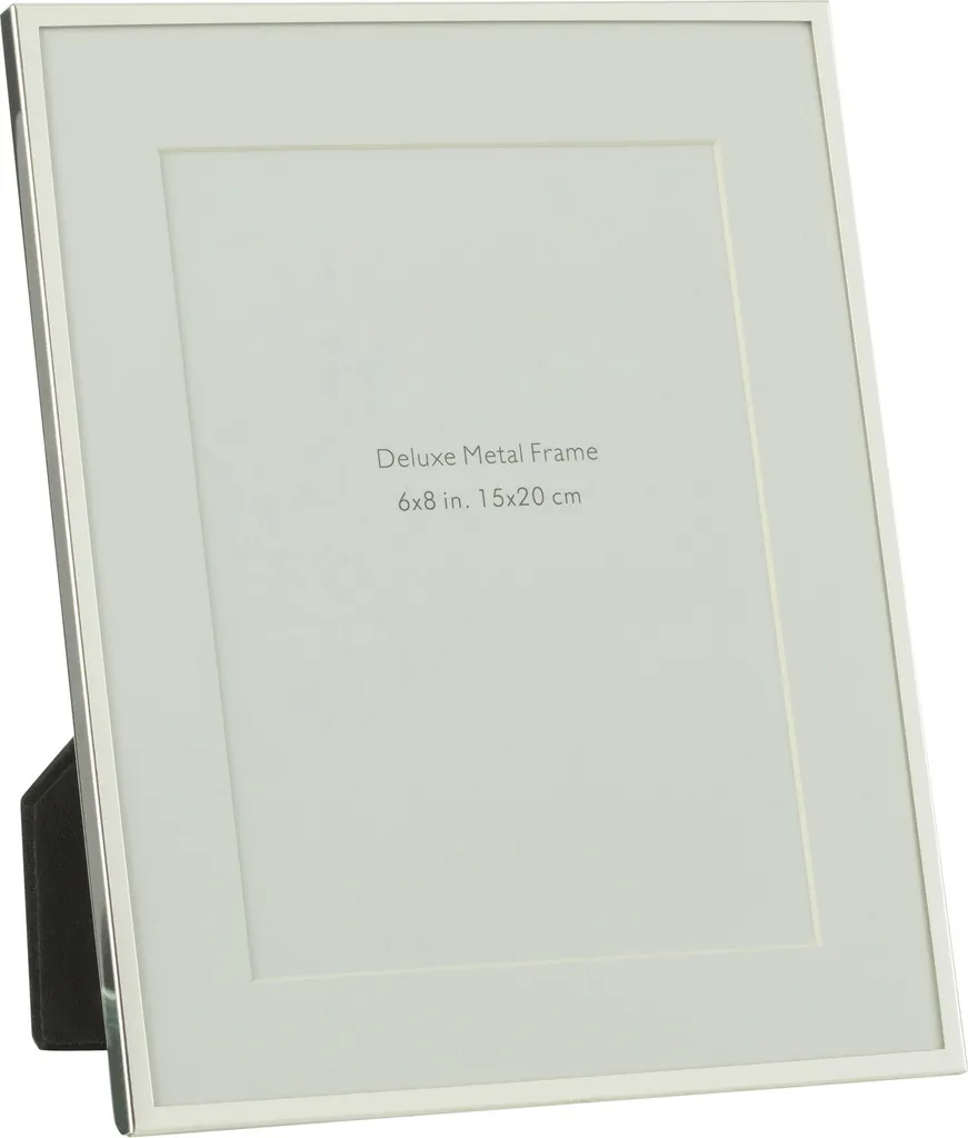 Cadre Argent 15x20 J-Line : Sublimez vos Portraits avec Passe-Partout