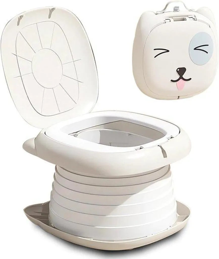 Pot pour enfants portable idéal pour les trajets en voiture et camping