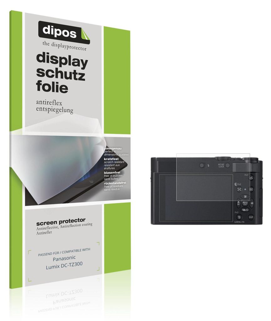 4x Film de protection d'écran pour Panasonic Lumix DC-TZ300 Image du produit 
