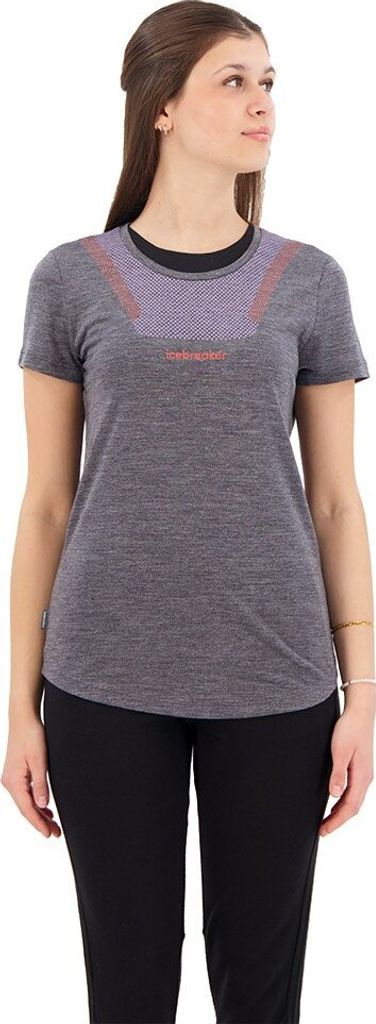 Icebreaker Sphere Ii Hitt Kurzarm-t-shirt Grau M Frau Grau M