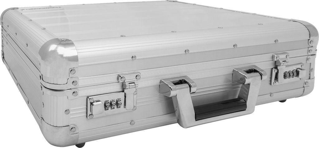 Aktenkoffer Aluminium Attache Koffer Silber business Produktbild 3