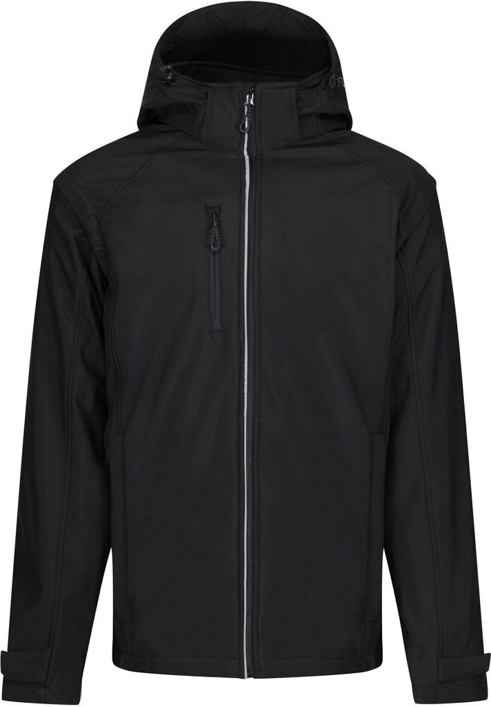 Regatta Professional - Softshelljacke 4-in-1 für Herren RG6507 (3XL) (Schwarz)
