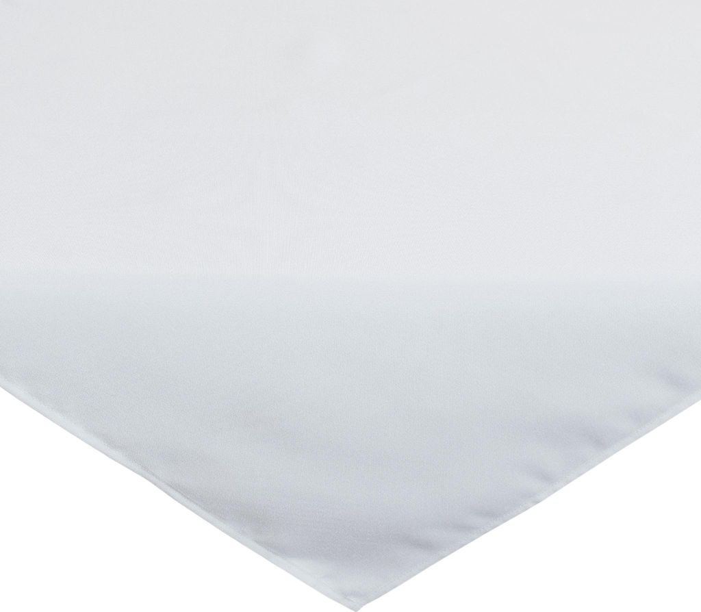 Tischdecke 85 x 85 cm für Küche & Esstisch in Weiß