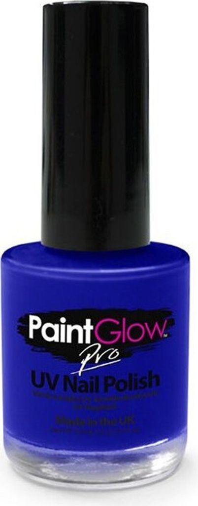 Neon UV Nagellack blau
