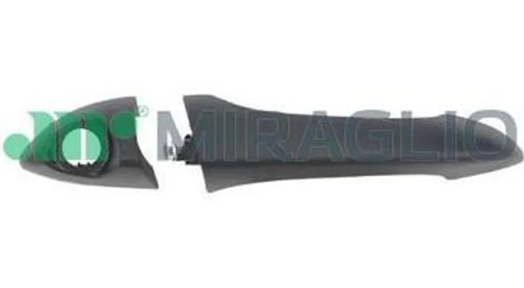 Poignée de porte robuste MIRAGLIO 80/762 - Compatible BMW X5 E53 Noir