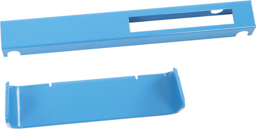 Farbcodierung Recyclingset für Wertstoffsammler Connector Bin | Aluminium | Blau