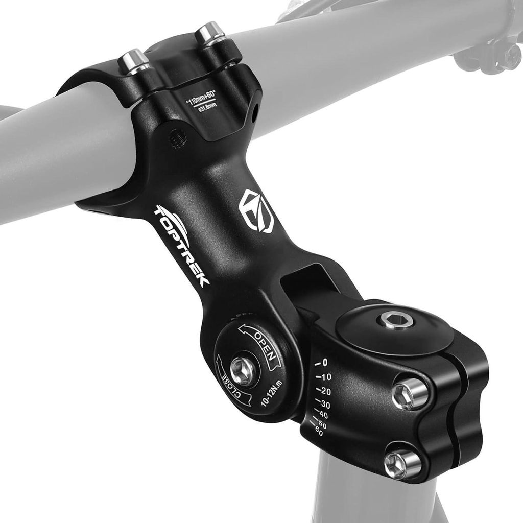 Fahrradlenker Vorbau Lenkererhöhung 31.8mm*110mm Aluminium Produktbild 