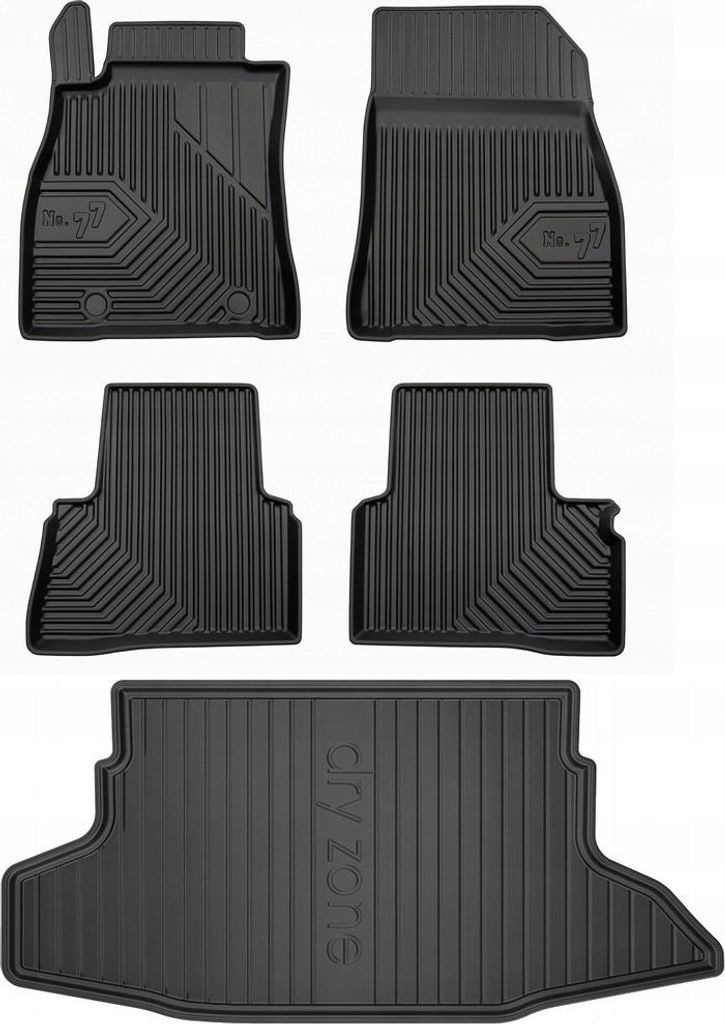 SET 77 Nissan Juke 1 2010-2014 Fußmatten und Matten