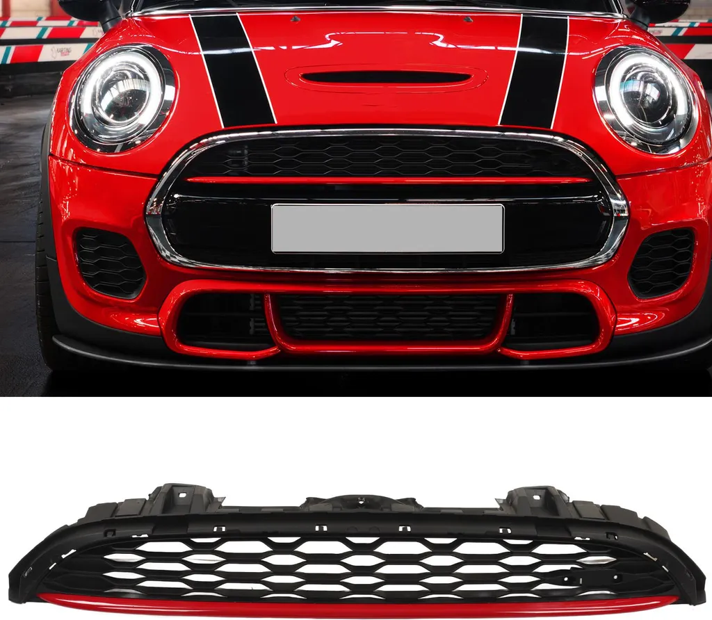 Grille de Calandre Avant Type JCW pour Mini Cooper S F55 F56 et F57