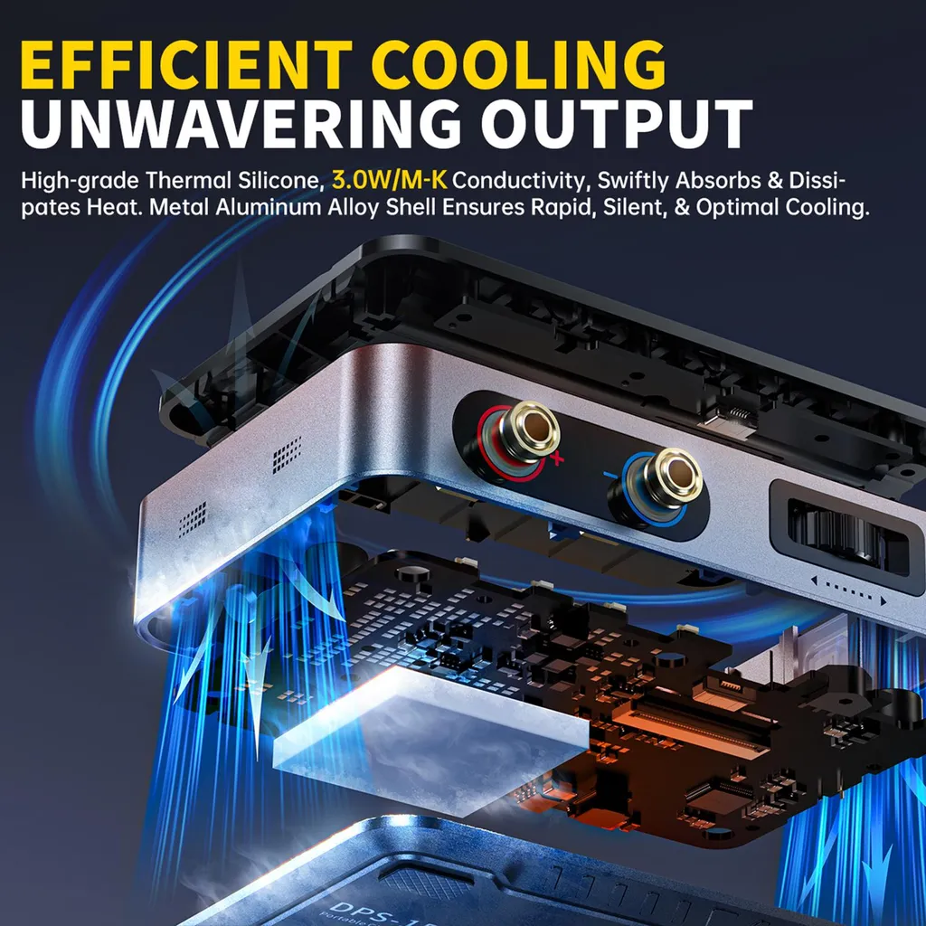 Source d'alimentation programmable DPS-150 150W pour labo électronique - 12