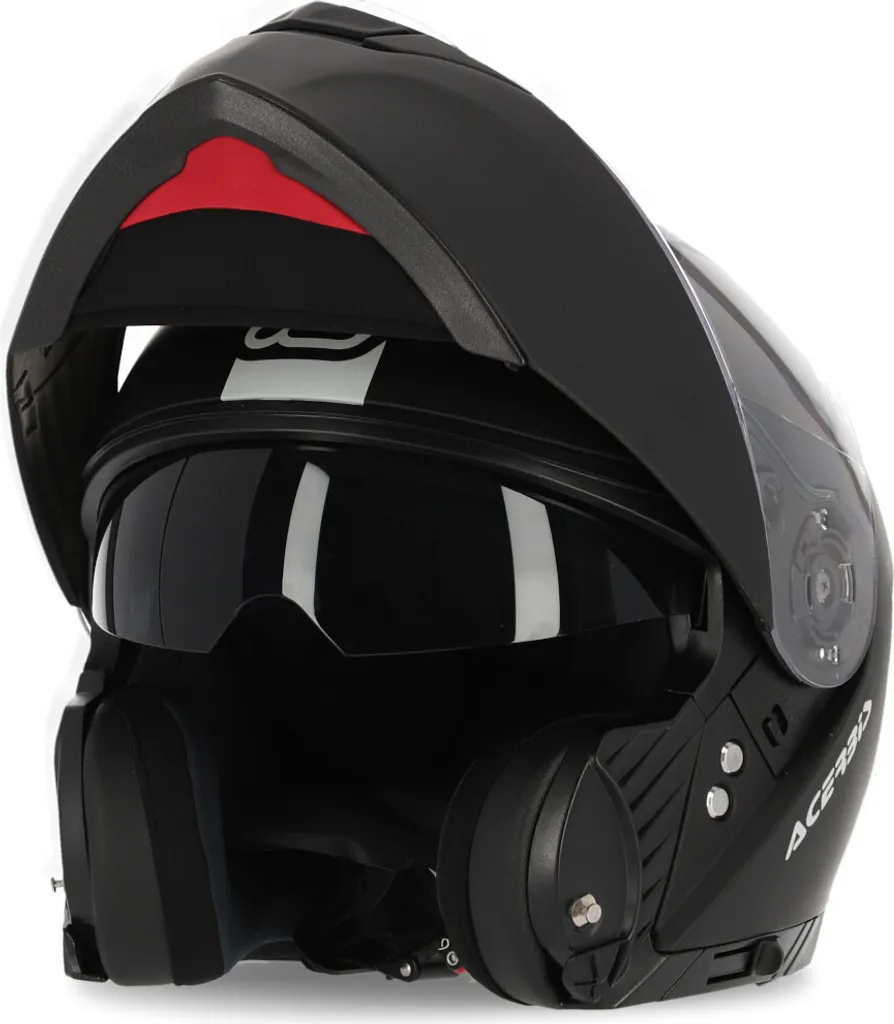 Casque Modulable Acerbis Rederwel P/J Noir XS 53/54 - Sécurité Route