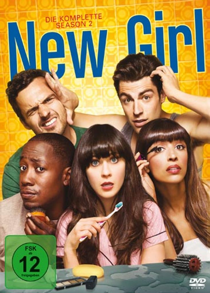 New Girl - Season #2 (DVD) 3DVDs Komplette Staffel