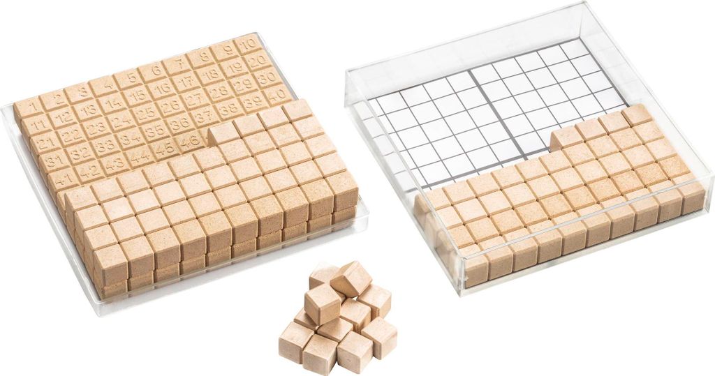 Honderdvelkastelset, 10 x 10 cm (29 onderdelen), gemaakt Productafbeelding 