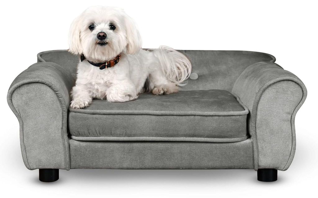 MG Design Haustiersofa in Grau - stabiles Holzgestell, Produktbild 