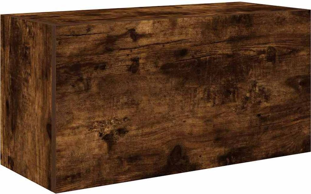 Bad-Wandschrank Räuchereiche 60x25x30 cm Holzwerkstoff