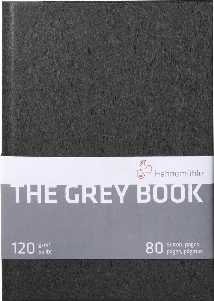 Hahnemühle The Grey Book A 5 Hochformat 80 Seiten 120 g