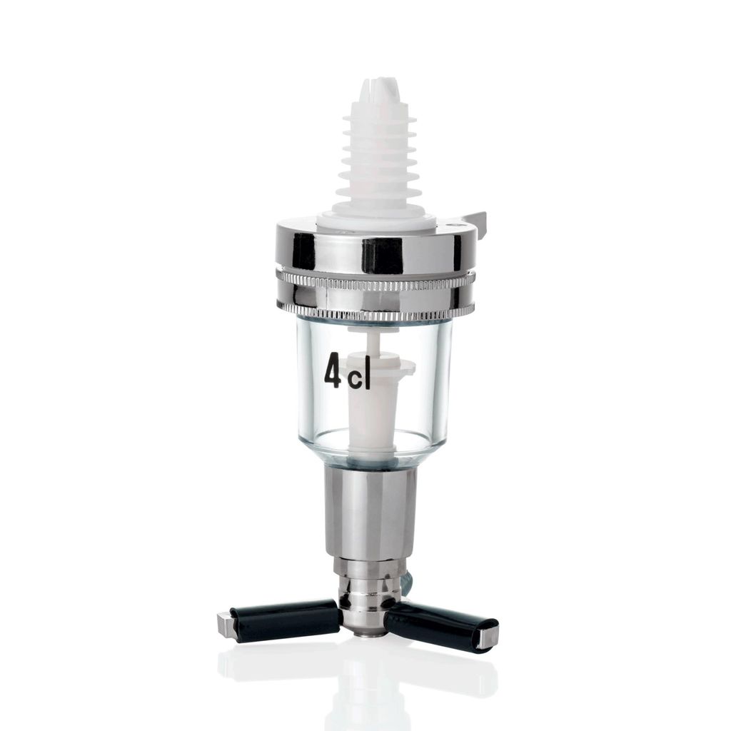 A product shot of a liquor pourer.