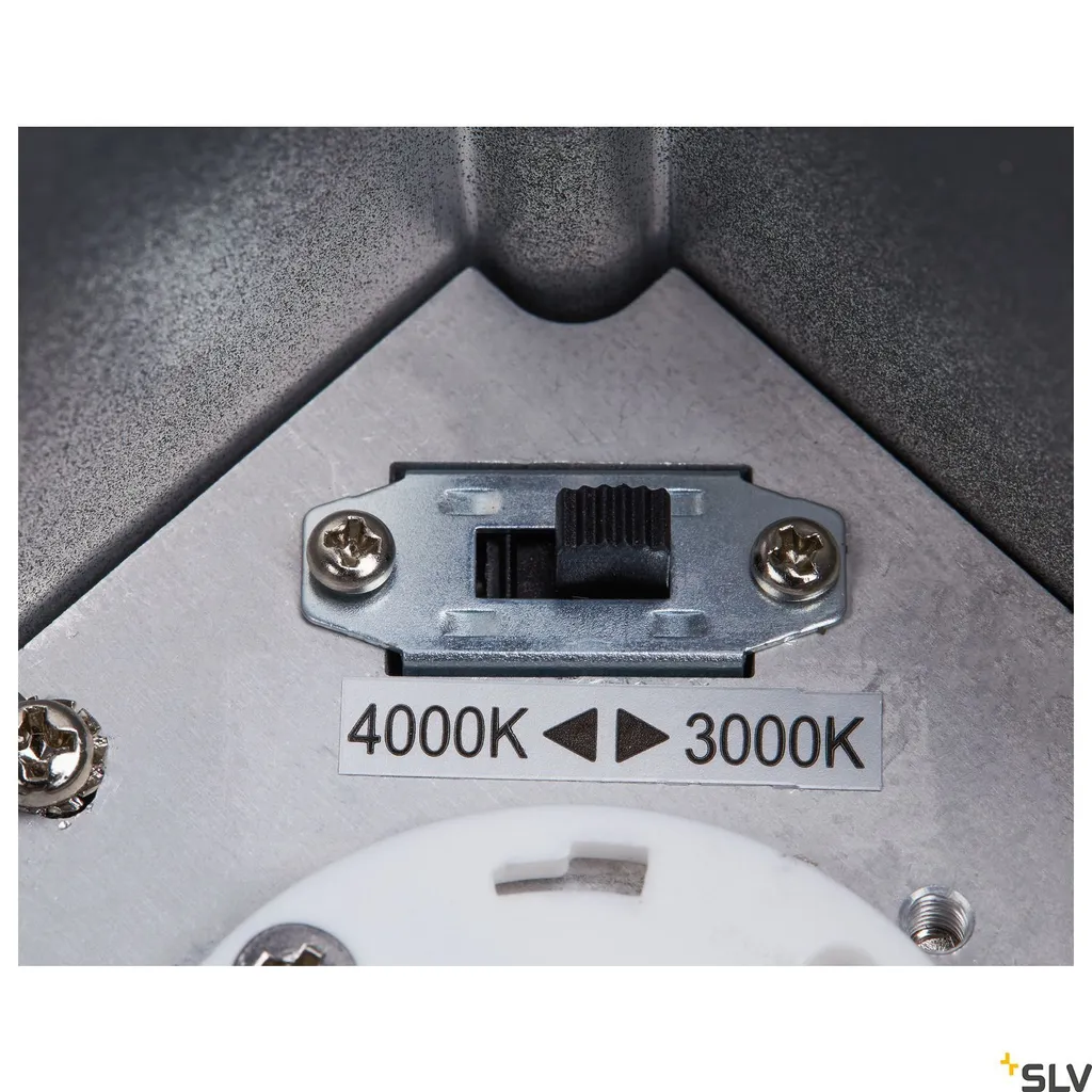 Plafonnier Extérieur LED Carré SLV Enola Square Anthracite Variable CCT - 2