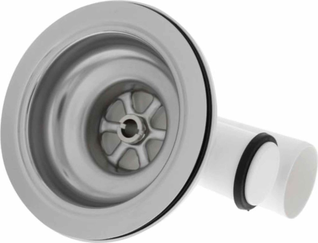 Blanco Ablaufventil komplett 3,5" manuell EB, Überlauf, Produktbild 