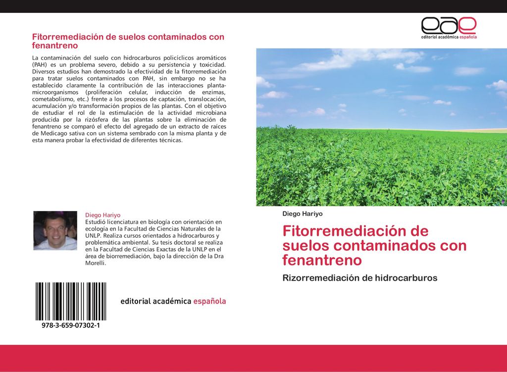 Fitorremediación de suelos contaminados con fenantreno