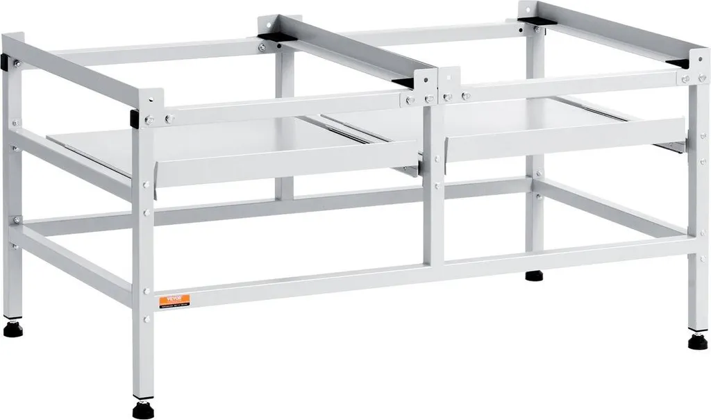 Socle machine à laver ultra résistant 267 kg avec double rangement