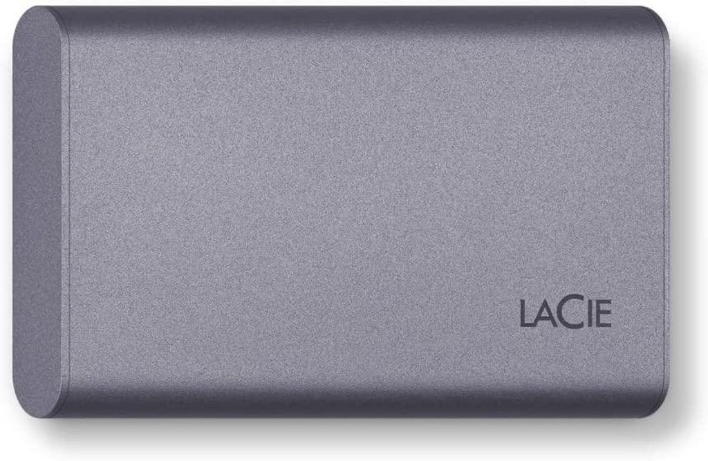 LaCie Mobile Secure - 2000GB, USB Typ-C, 3.2 Gen 2 (3.1 Gen 2), 1050 MB/s, Passwortschutz, Grau | STKH2000800