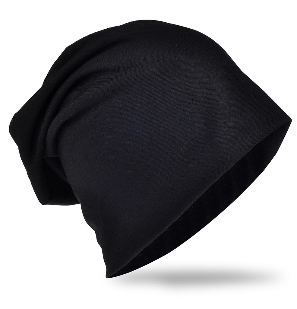 Beanie XXL Schwarz Produktbild 