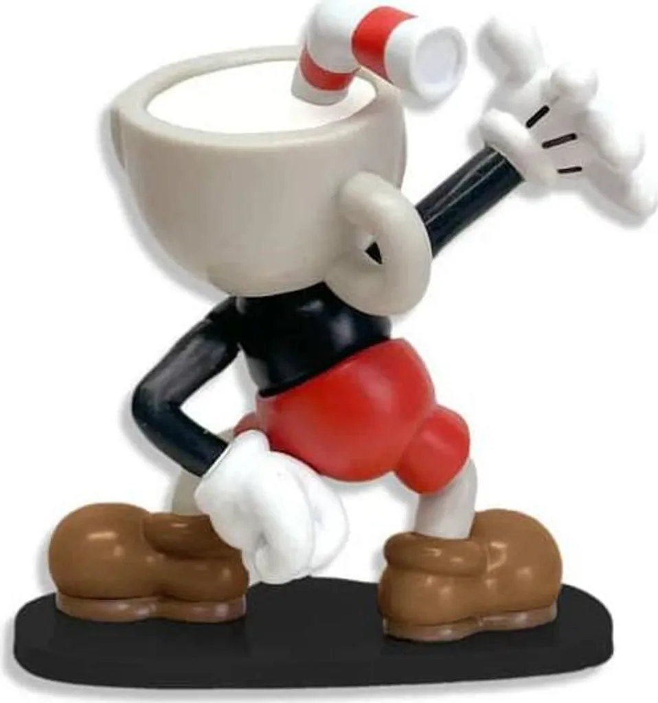 Minifigurine Cuphead Tassilo de Collection - Statuette à Assembler - 3