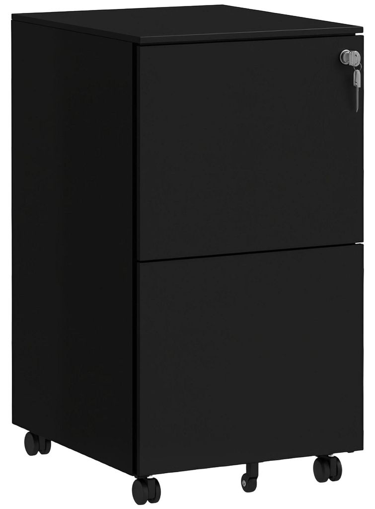 Vinsetto Rollcontainer Aktenschrank mit 2 Schubladen, Produktbild 