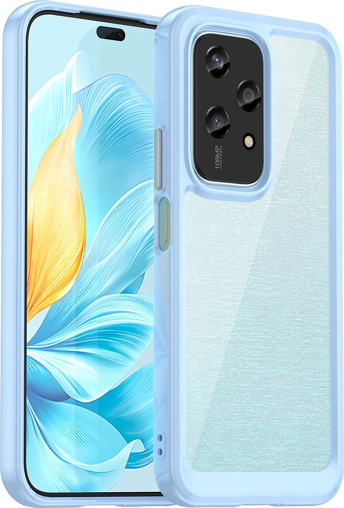 HONOR 200 Smart - Custodia in gomma trasparente