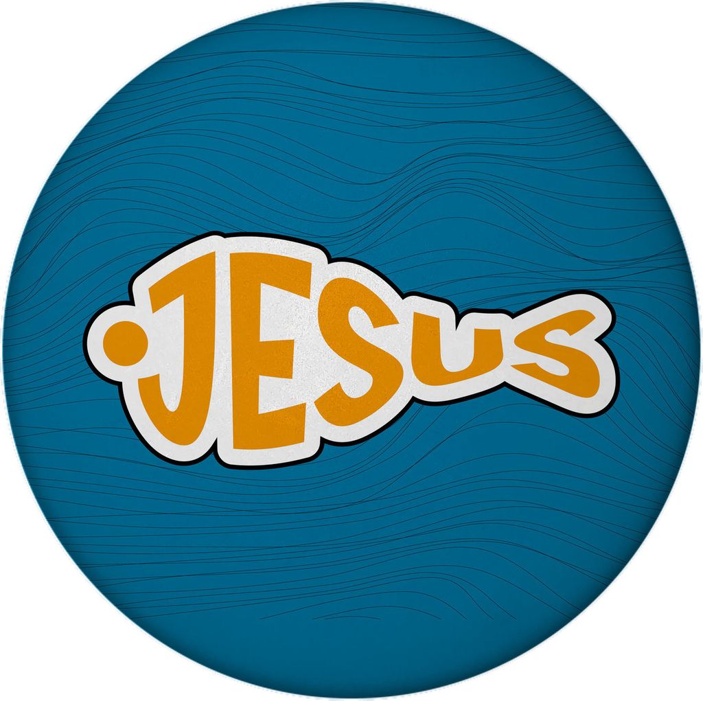 Jesus-Fisch Magnet rund mit Flaschenöffner für Gläubige