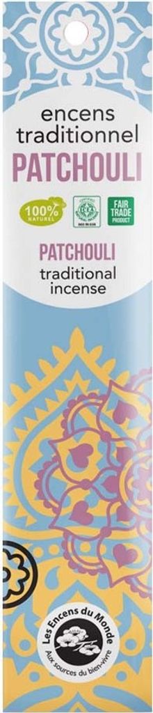 Bastoncini di incenso indiano - patchouli 20 pz. Immagine del prodotto 