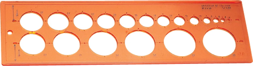 Trace-cercles MINERVA 1170 pour Architecture et Design Graphique 37mm