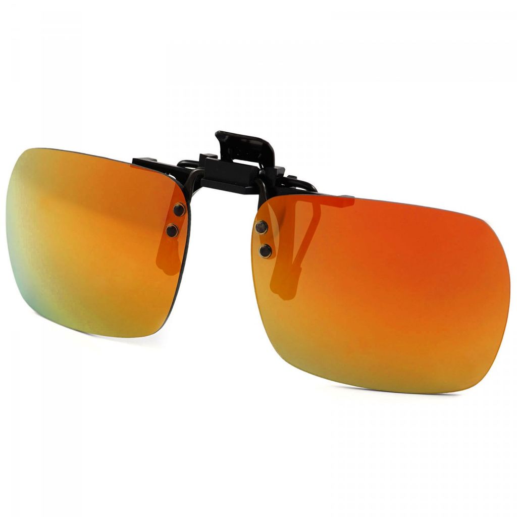 City Vision Polarisierter Aufsatz für Brillen Sport Clip On Rot