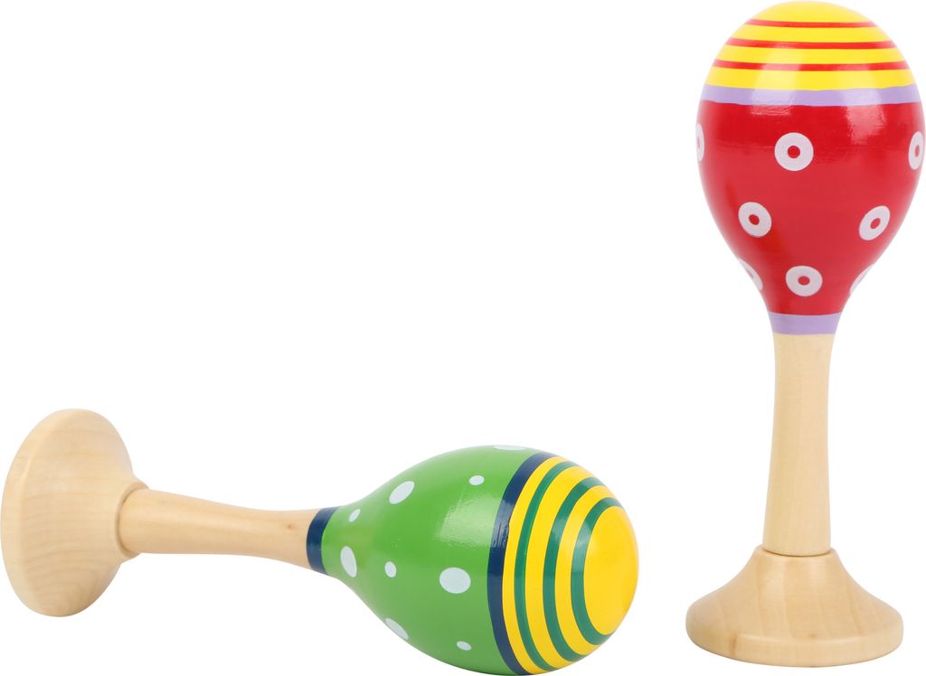 Legler - Bunte Maracas, Kinderrassel - small foot