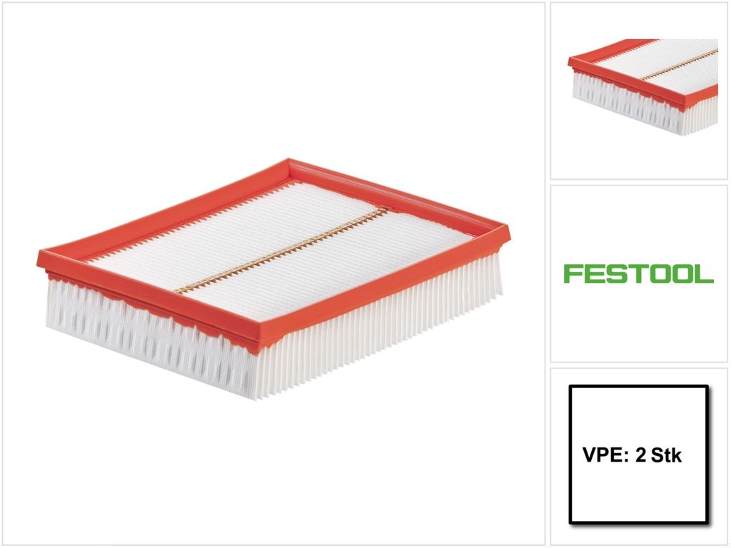 Festool Set HF-CT 26/36/48 HP 2x Hauptfilter ( 2x 203759 )