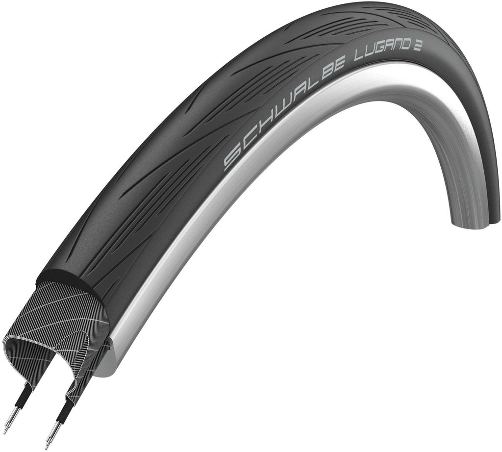 SCHWALBE Reifen - LUGANO II ENDURANCE 700x25C REINFORCED Immagine del prodotto 