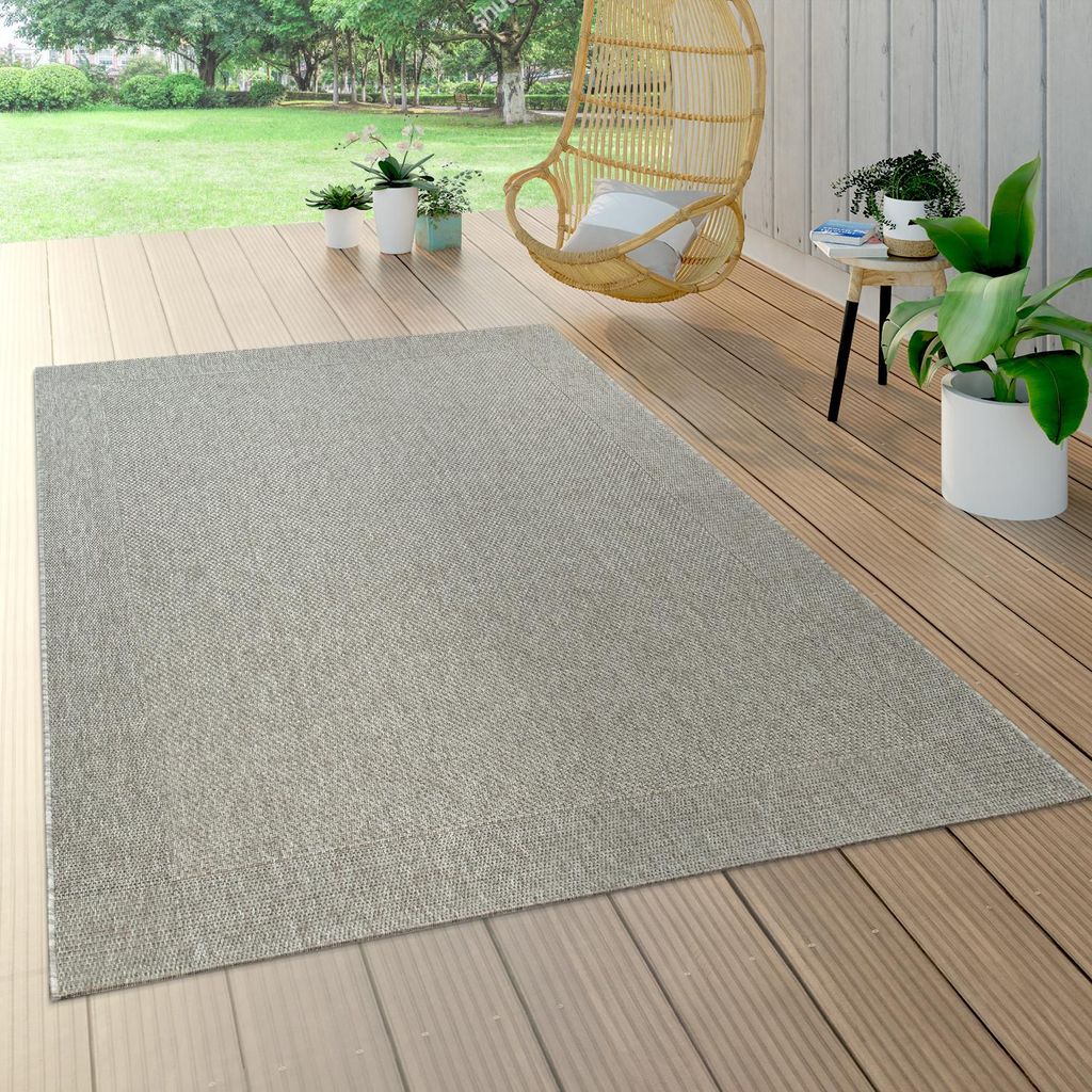 In- & Outdoor Flachgewebe Teppich Sisal Optik Natürlicher Produktbild 
