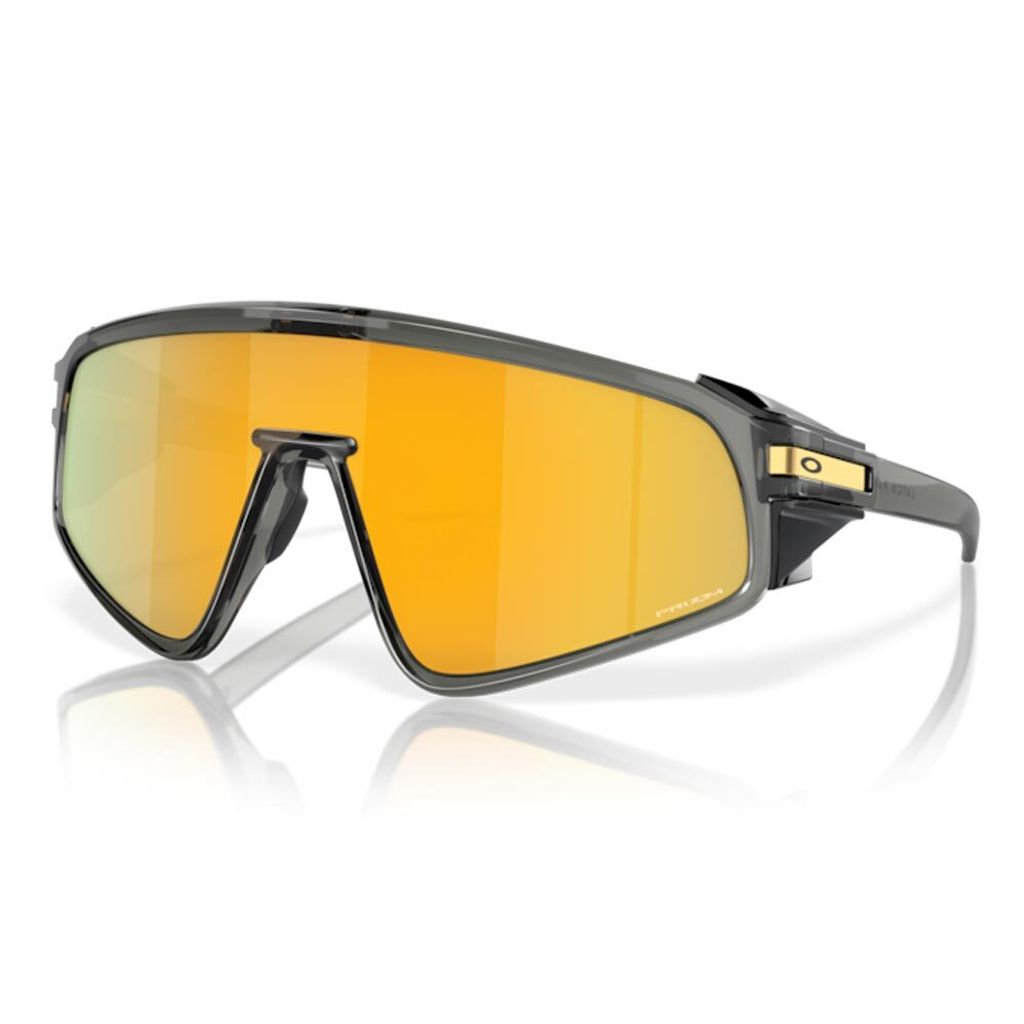 Oakley Brille Latch Panel Grey Smoke / Prizm 24K