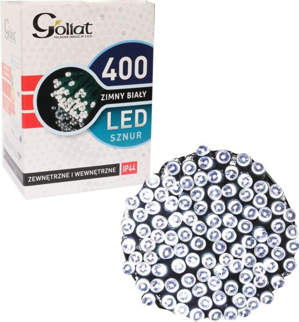 Luci per albero di Natale da esterno 400 LED bianco freddo, Immagine del prodotto 