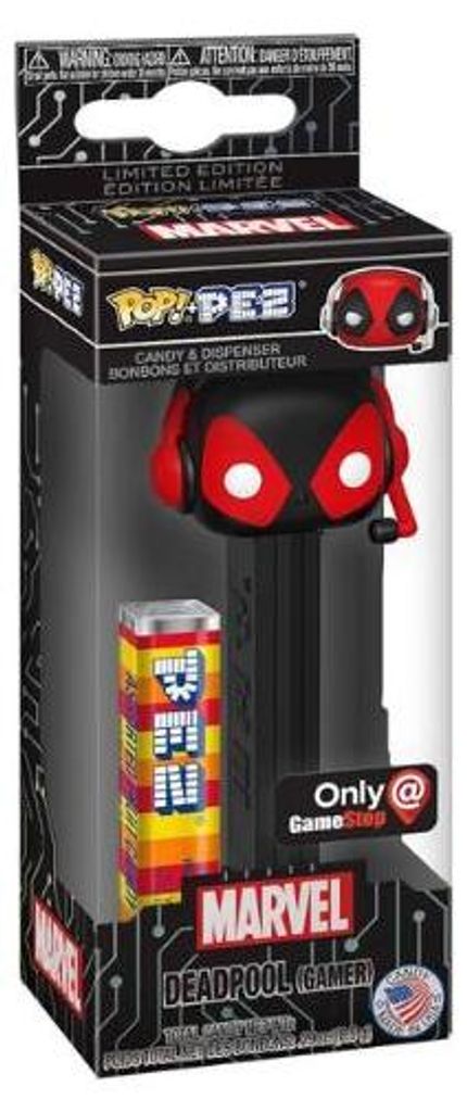 Funko Pop Pez! Marvel: Deadpool - Deadpool (Gamer) GameStop Exclusive