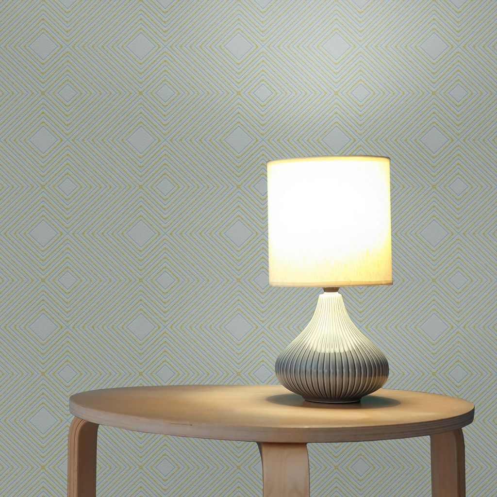 TADESSI Tapete 3D Optik Mattia M1-No.1280 Vliestapete Gold Produktbild 