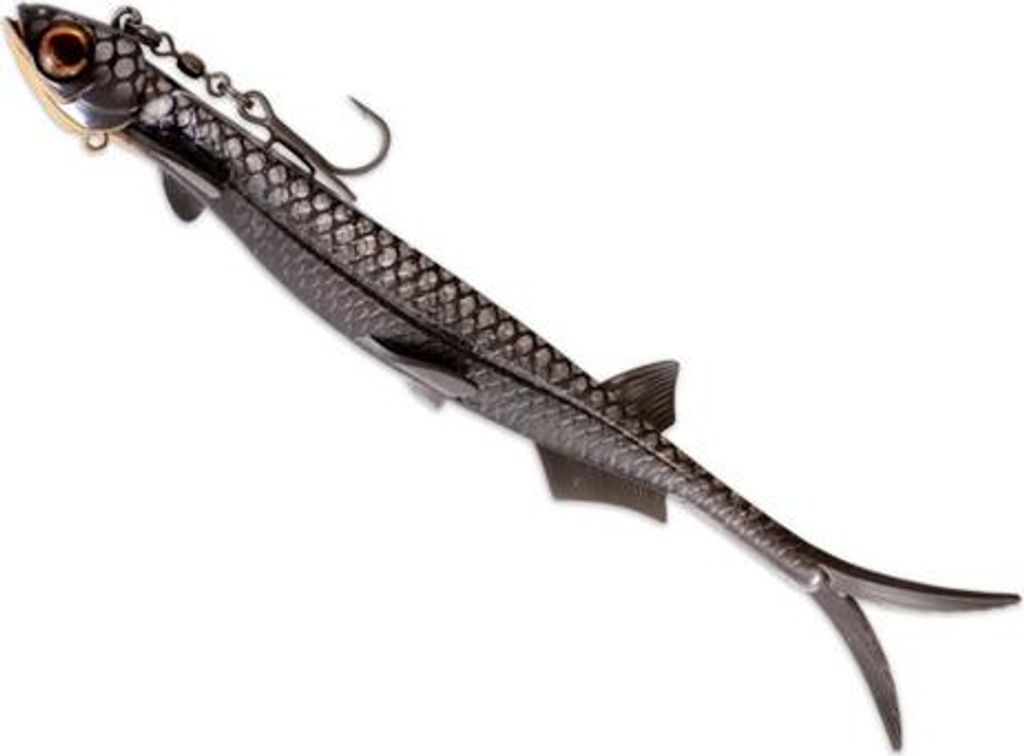 Quantum Pelagic Shad Set 60g 21cm - 1 Gummifisch fertig montiert, Farbe:Magic Pelagic