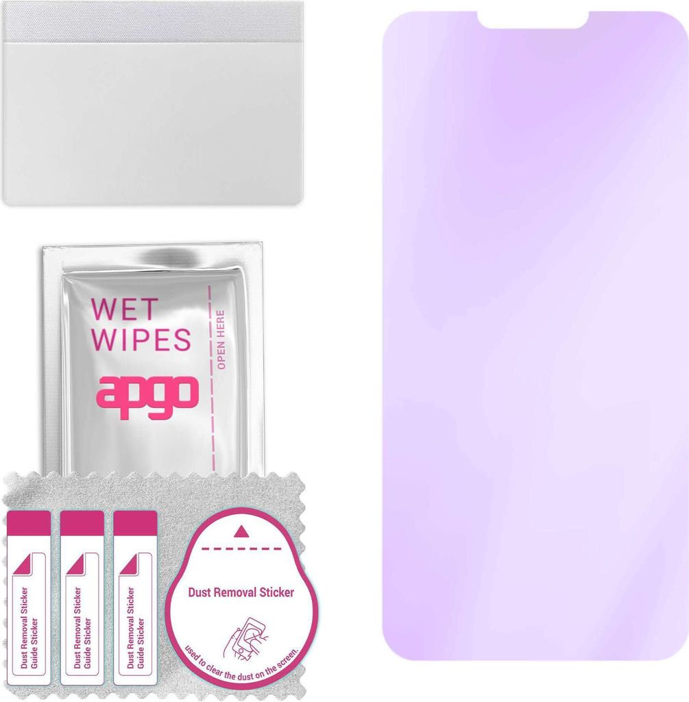 apgo Hybrid Schutzglas, kompatibel mit Asus Zenfone 5 ZE620KL, Anti-Blue, 9H Härte, toller Ersatz für Hartglas, kratzfester Displayschutzglas, Di...