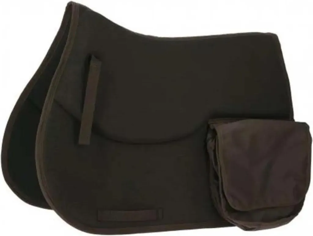 Tapis de selle respirant Randols Mesh Trail Marron Full confort respirabilité