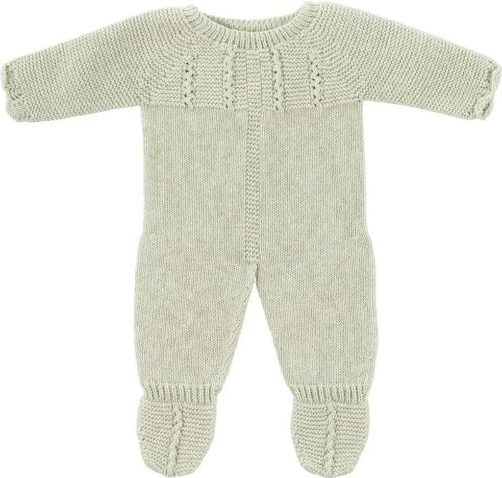 Miniland Knitted 40 Cm Schlafanzug Beige Jungen,Mädchen Beige One Size