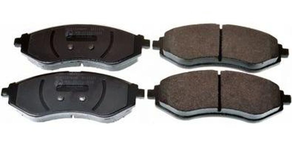 DENCKERMANN B111171 Bremsbelagsatz, Scheibenbremse OE 94566892 kompatibel mit Aveo, Kalos