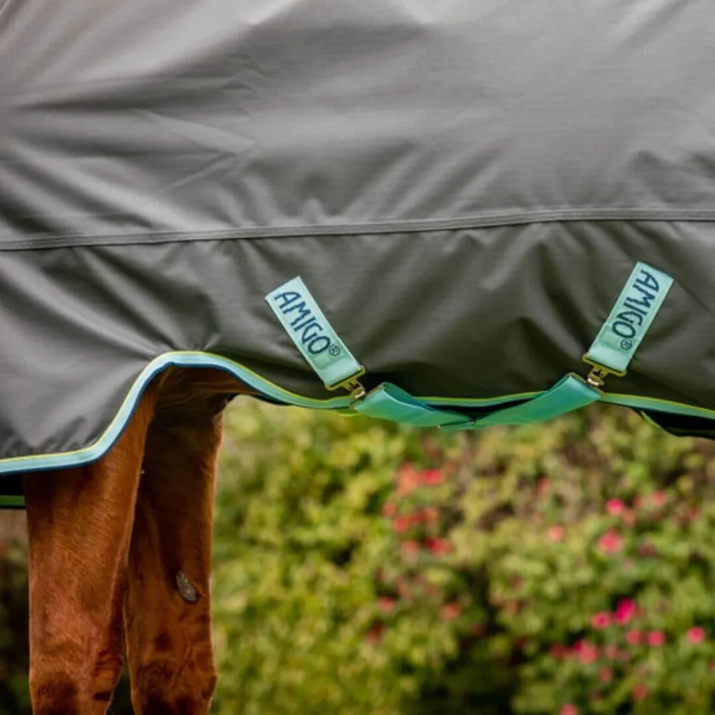 Horseware Amigo Hero Ripstop 50g coperta impermeabile Blue Haze e Navy, misura: 6'6 - 11